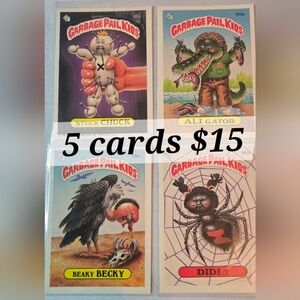 Garbage Pail Kids Cards